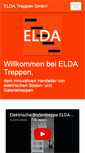 Mobile Screenshot of elda-treppen.de